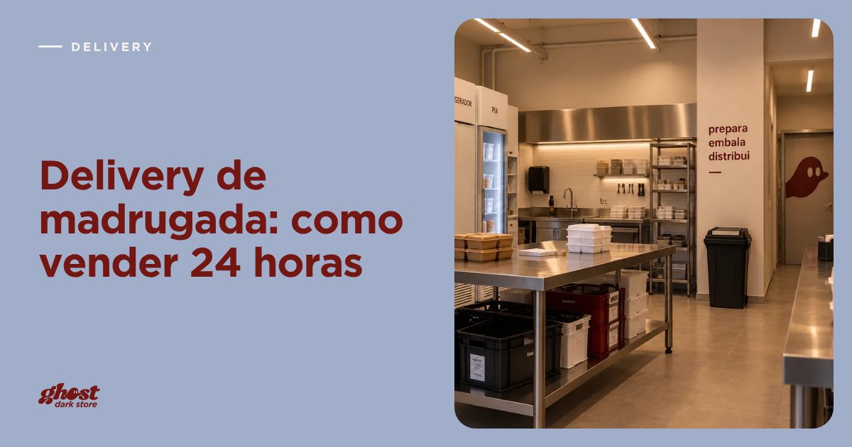 Delivery de madrugada: vender 24 horas nos aplicativos